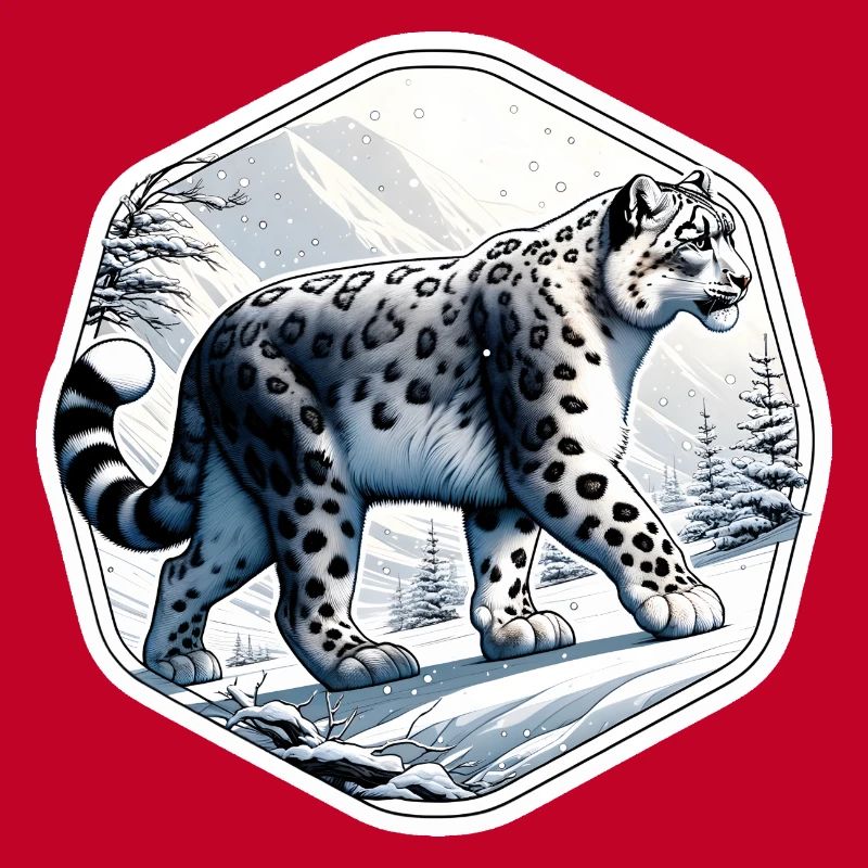 Snow Leopard Leopard White Leopard