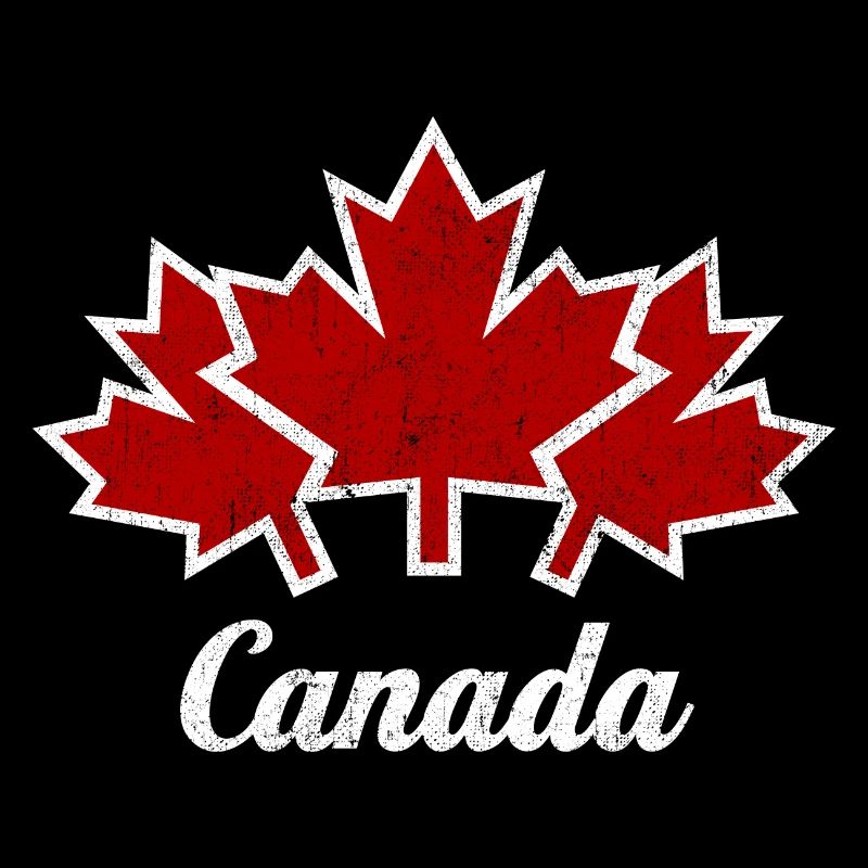 CANADA, CANADA 3 FEUILLES MAPLE UTILISÉES