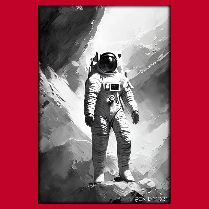 Astronaut Future Sci-Fi Technology