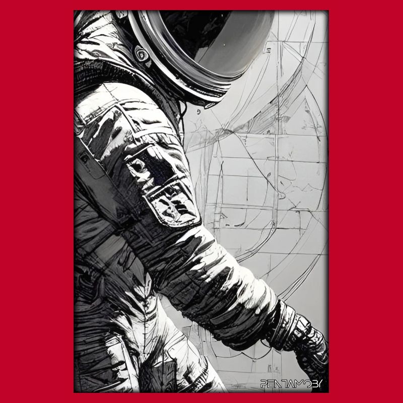 Astronaut Future Sci-Fi Technology