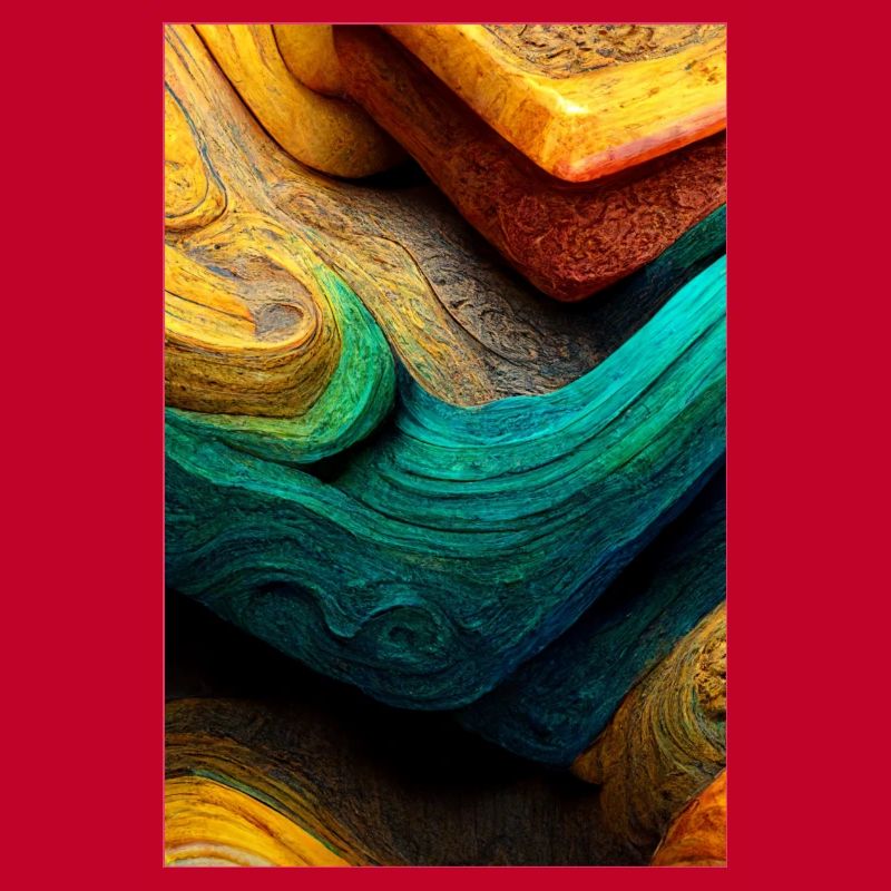 Abstract 3D Surface Background