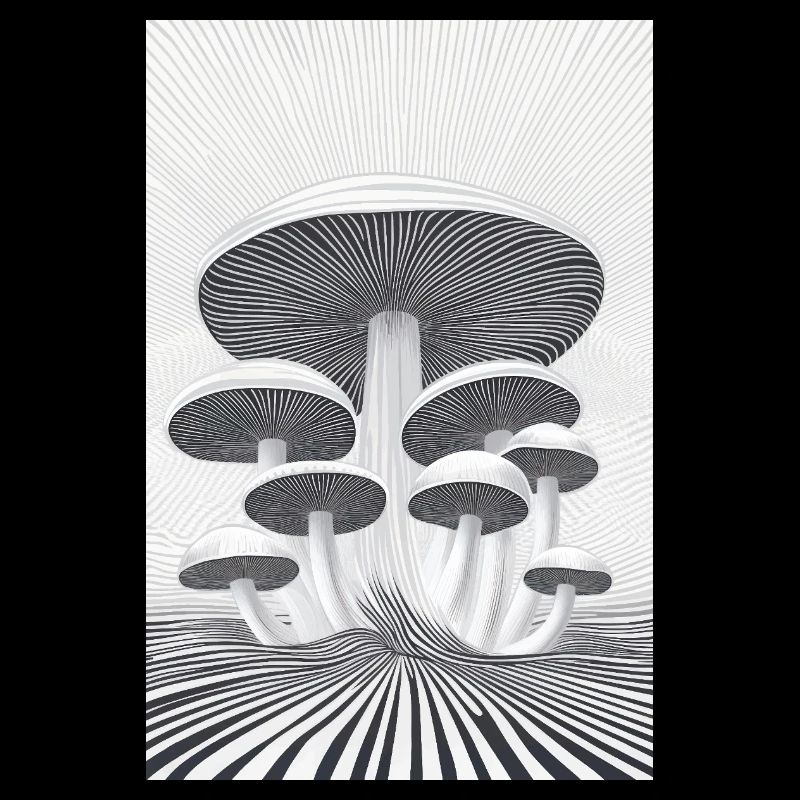 Optical Mushroom Forest