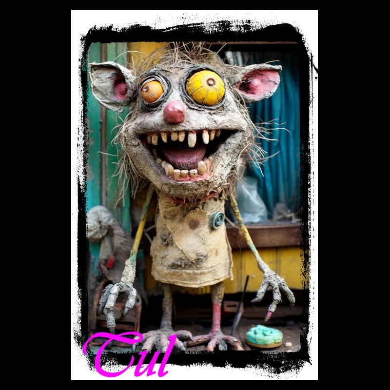 Ecstatic Horror Creature Design Punk Doll