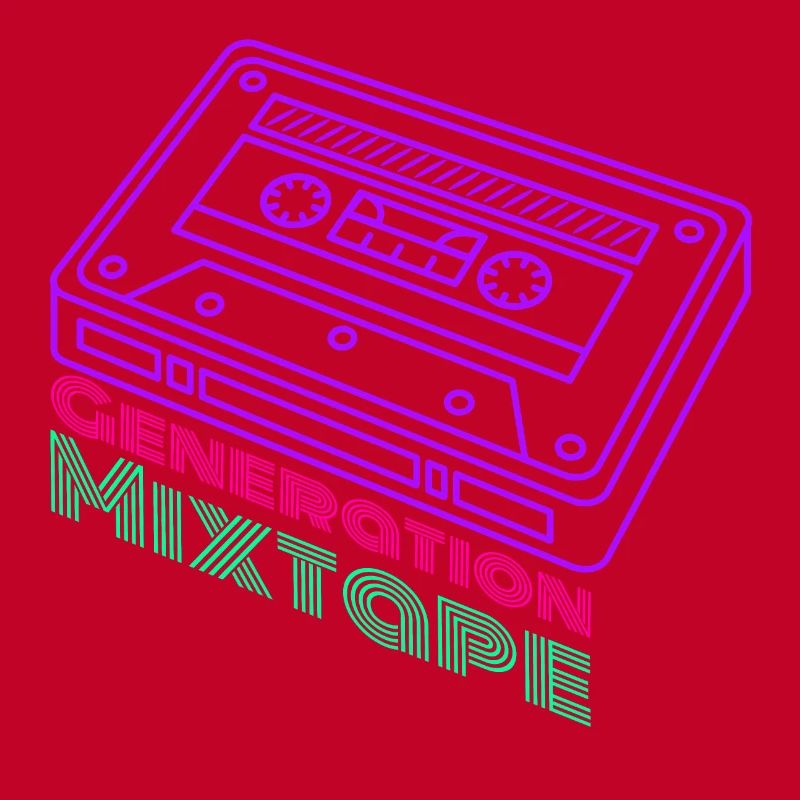Generation Mixtape Kidcore Kassette Geschenk Idee