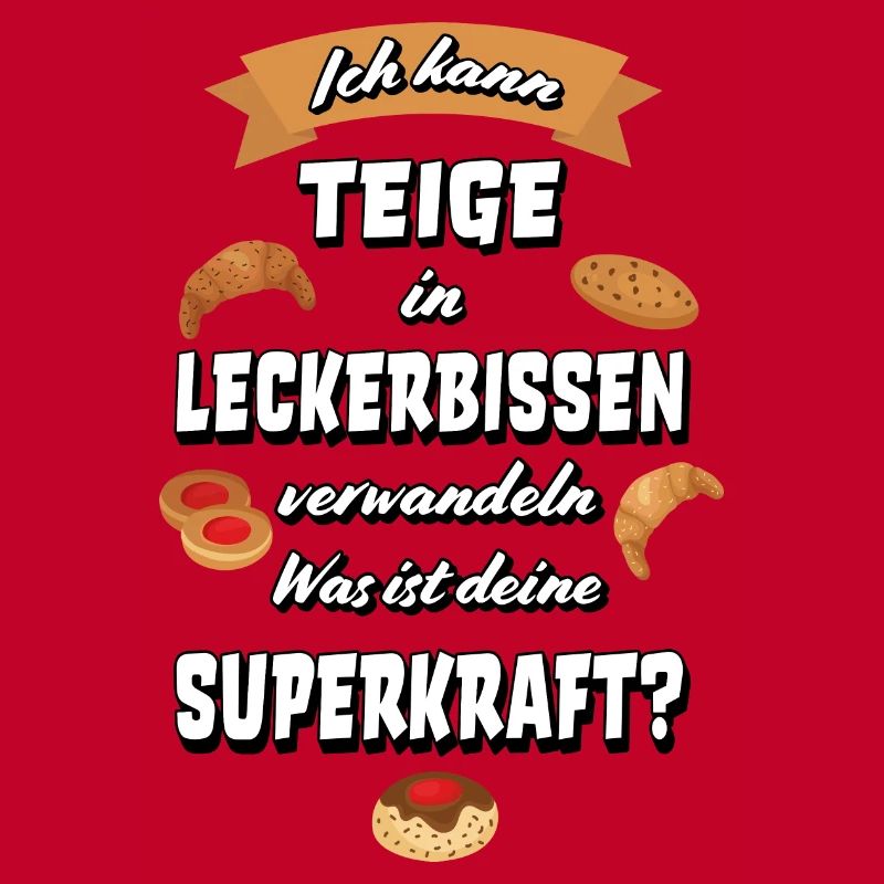 Bäcker backen Bäckerin Hobby Bäcker Geschenkidee