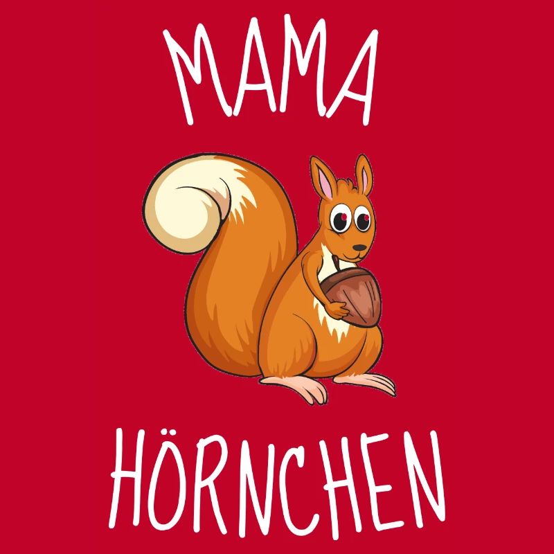 Wald Tier Mama Nuss Muttertag Eichhörnchen