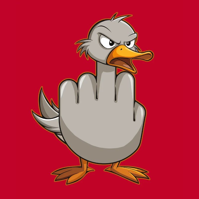 Funny Rude Seagulls Funny Gift
