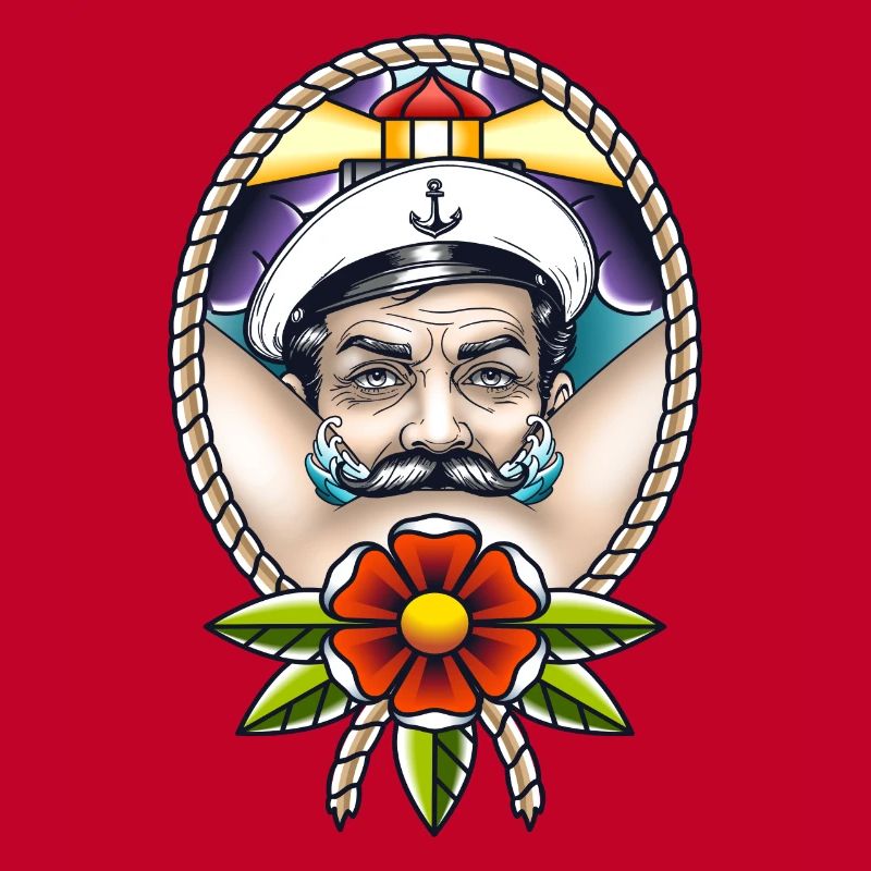Sailor Barber Moustache Sailor Moustache