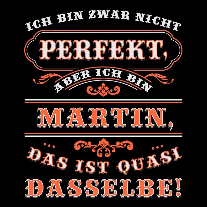 Divertente MARTIN per l'onomastico con il nome