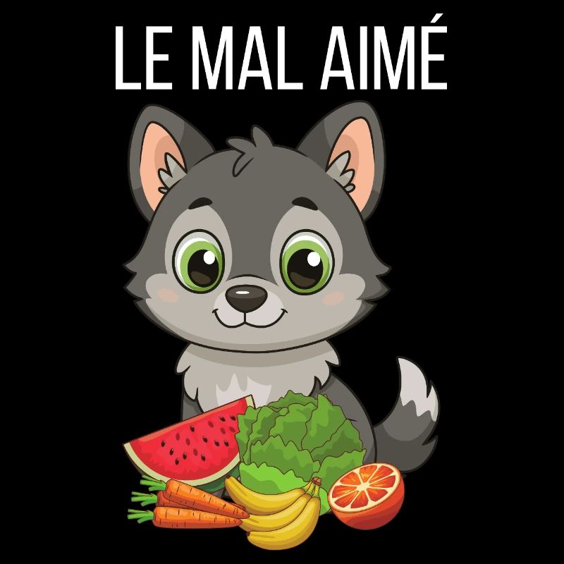 The unloved a wolf who eats VEGETABLES