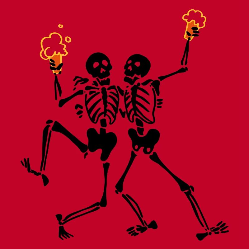 Skeletons doing java