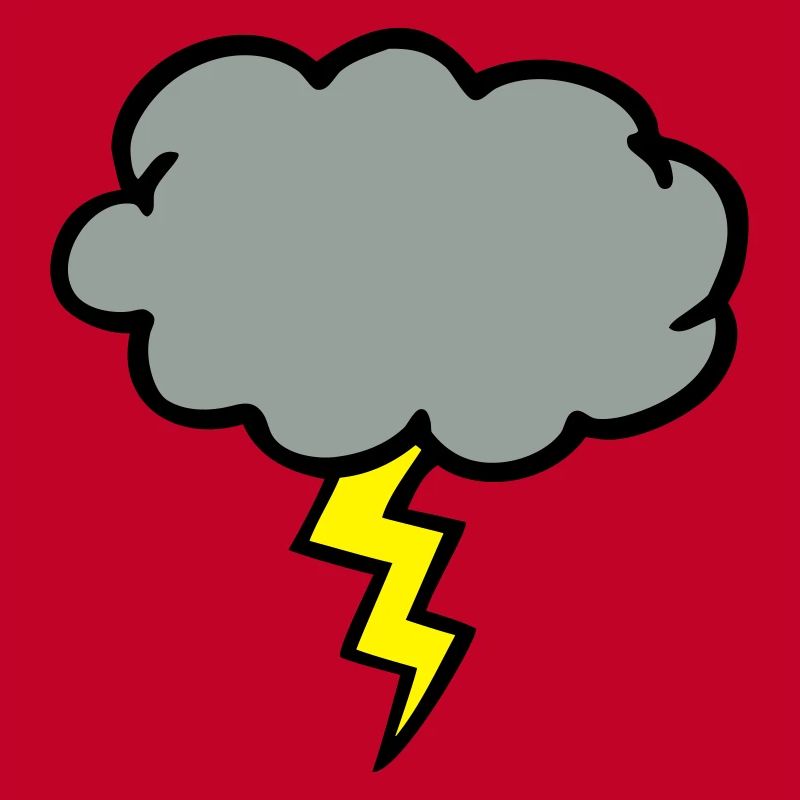 cloud thundercloud lightning thunderbolt