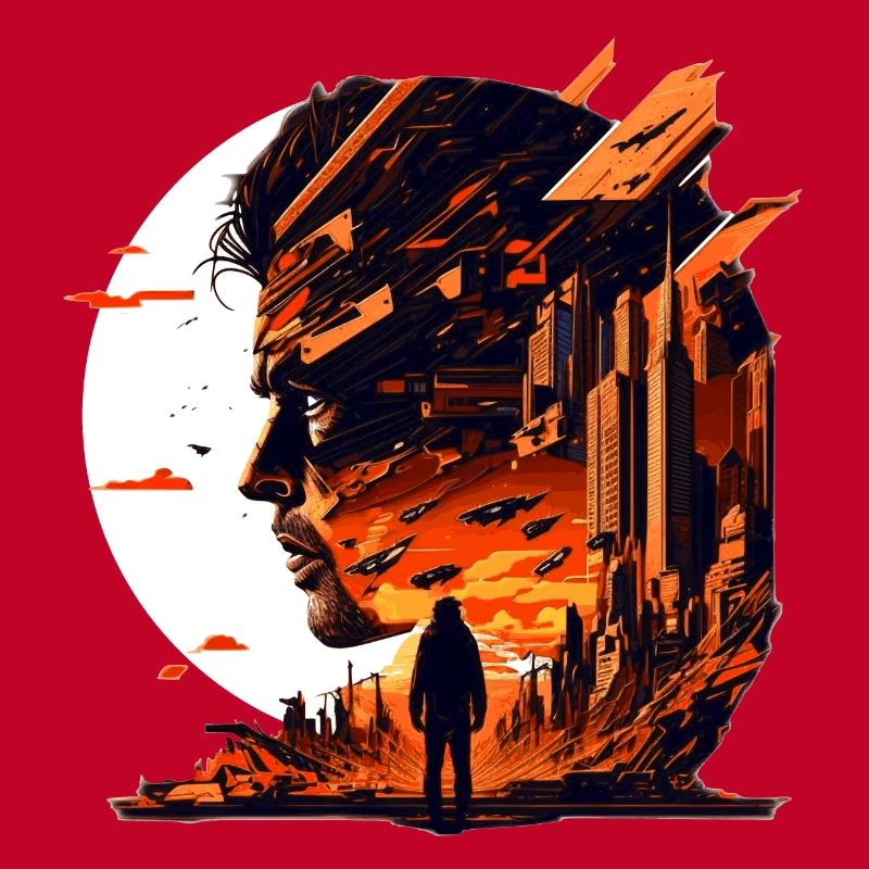 Sci-Fi and alien planets create artwork