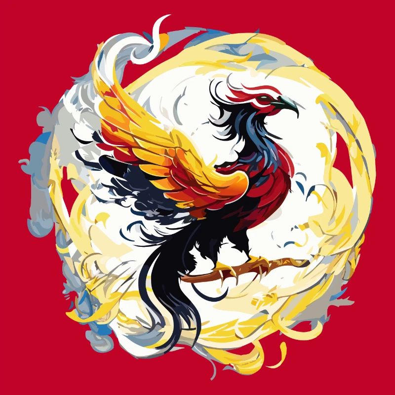 Flammender Phönix (Sammlung von Kunstwerken)
