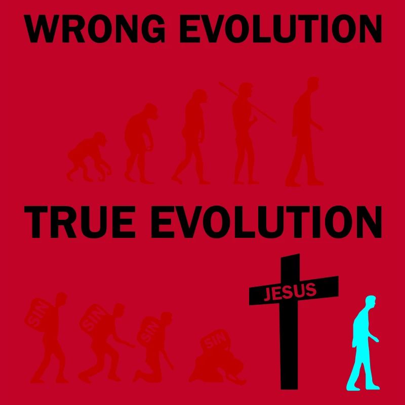 Jésus de la véritable évolution