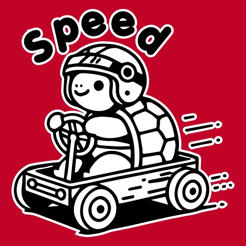 Turtle Racing a soapbox - "Speed" Design