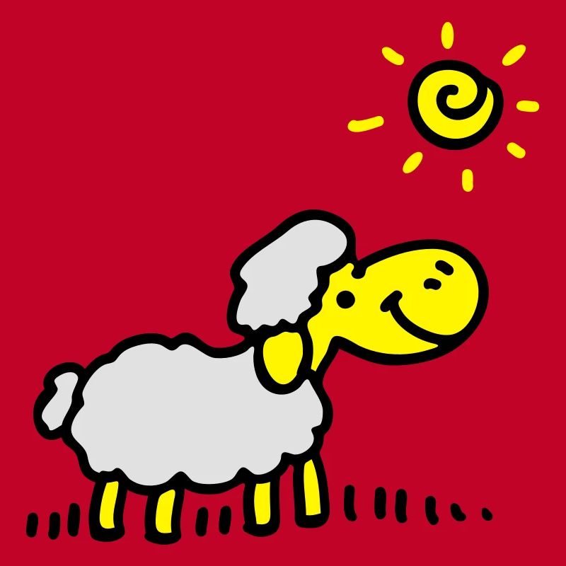 Schäfchen Sonne 3