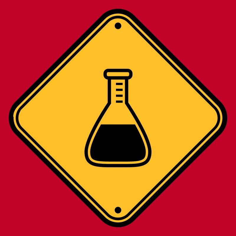 caution science shield note caution flues