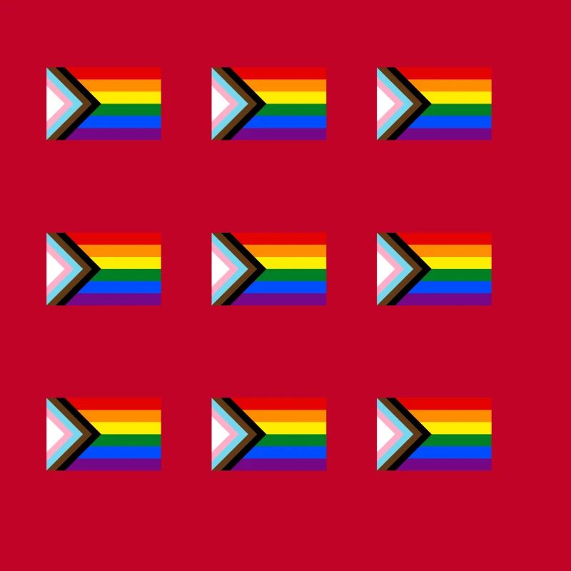 Drapeau de la Fierté du Progrès