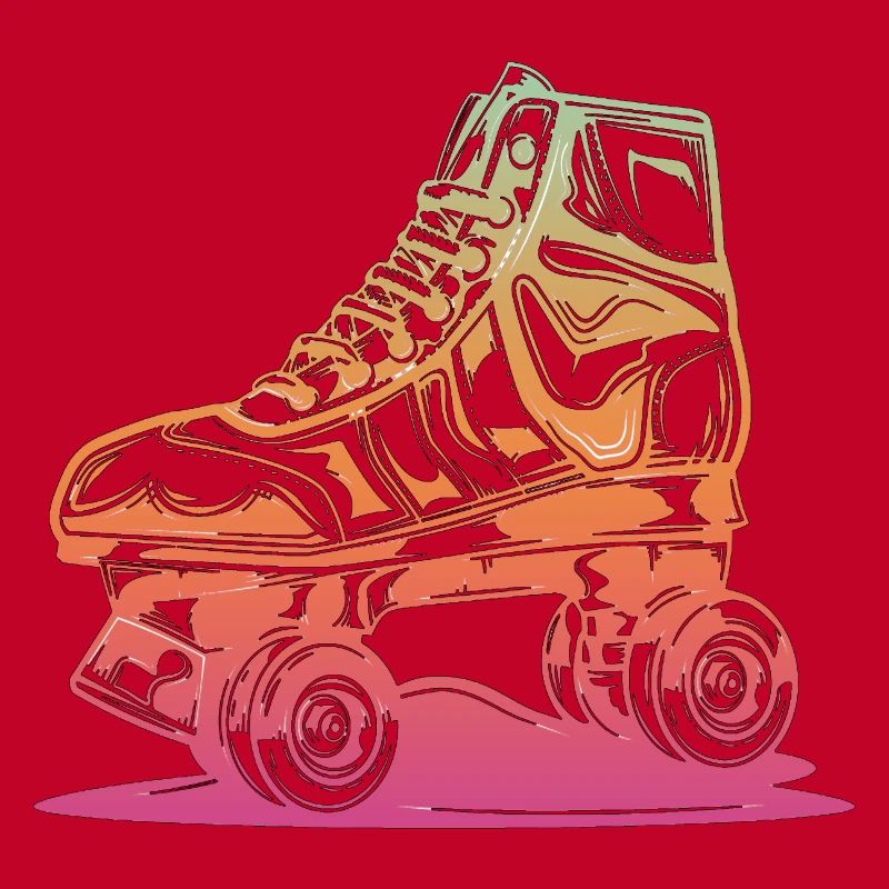 rollerblades patins rollers rollerskates retro