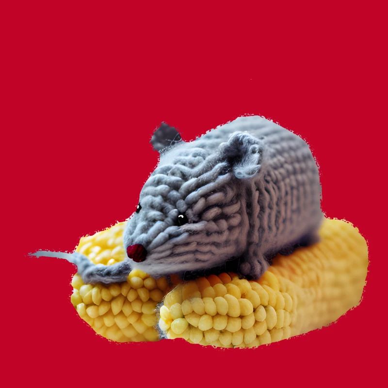 Mouse on corn