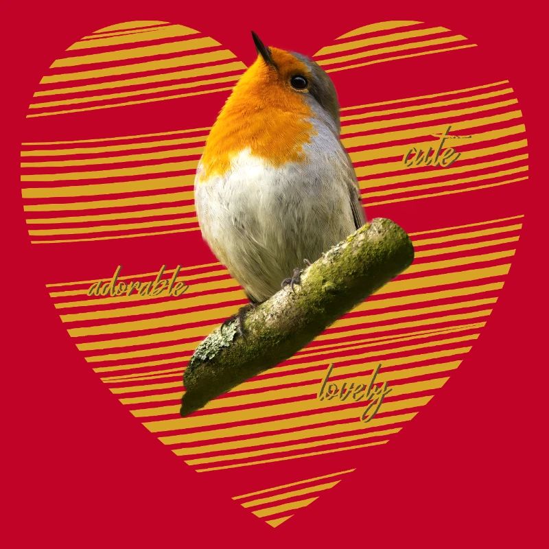 Rotkehlchen robin Erithacus rubecula