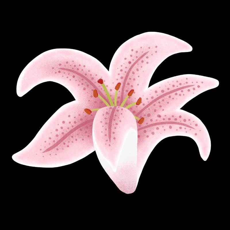 fleur de lys rose