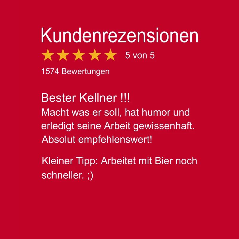 Kellner Bester Kellner Bedienung Oberkellner