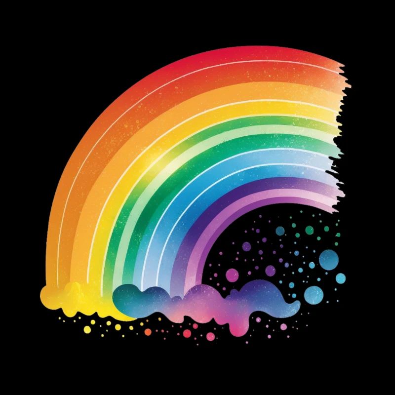 Regenbogen halbrund