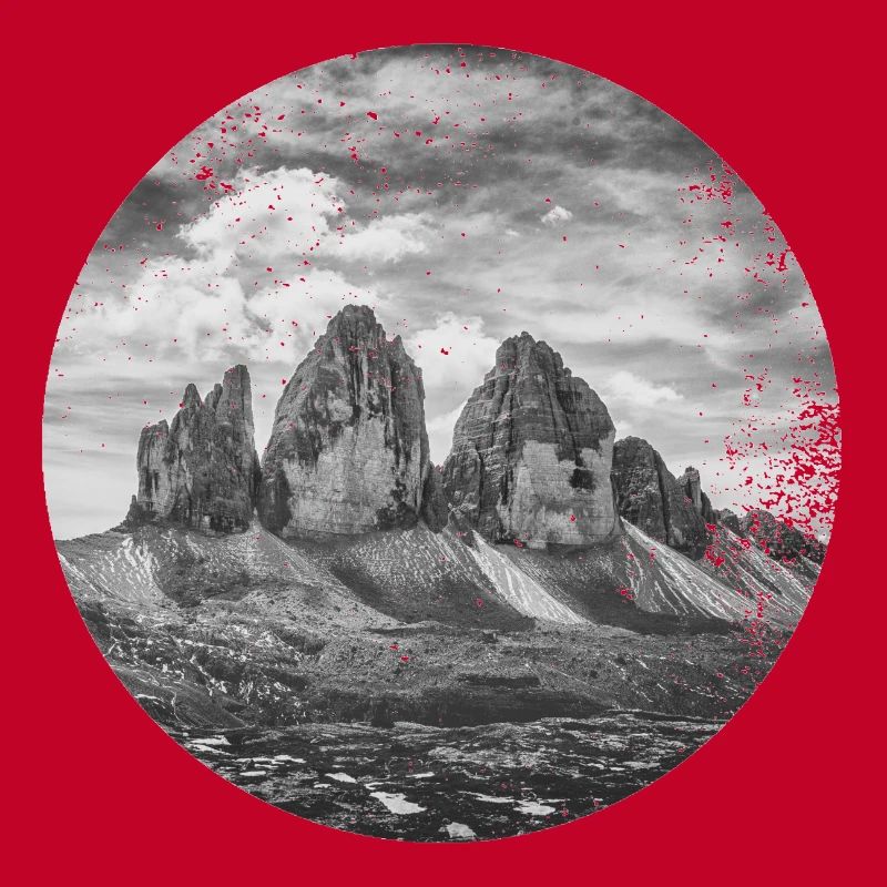 Three Peaks Dolomites Geometric shape Polygon