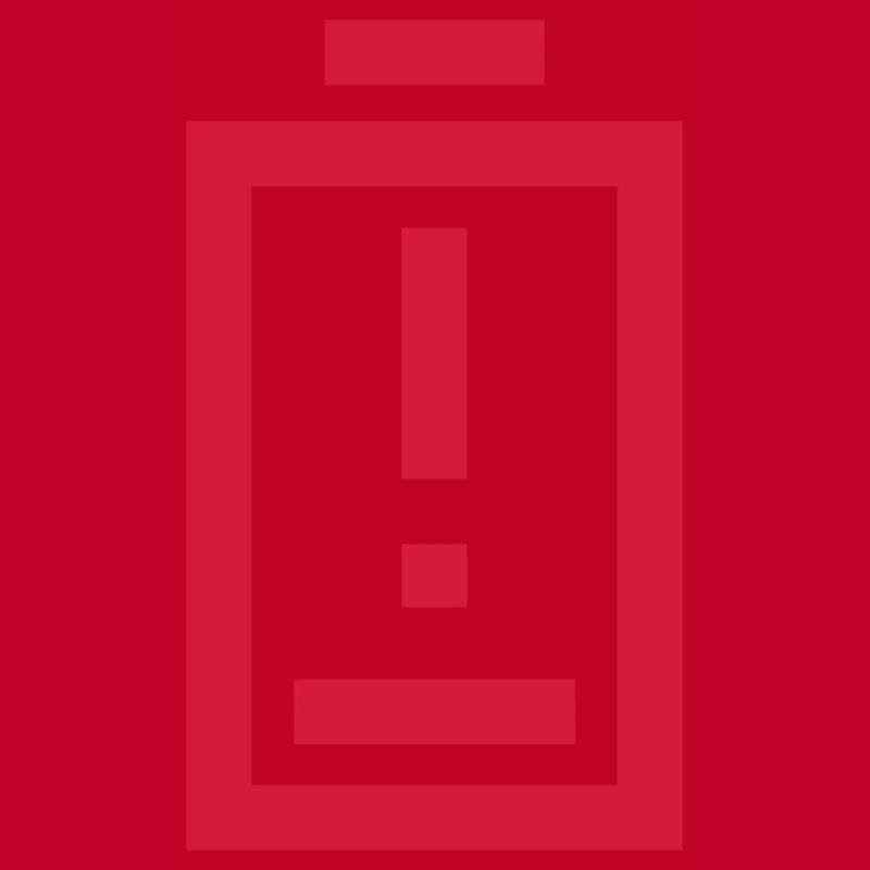 Warning Exclamation Point Battery Empty