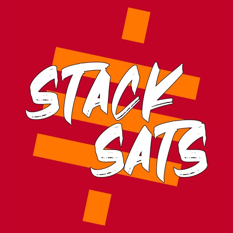 Bitcoin Satoshi BTC Stack Sats Hodl Crypto Logo
