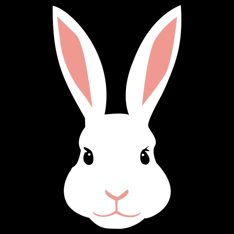 White female rabbit