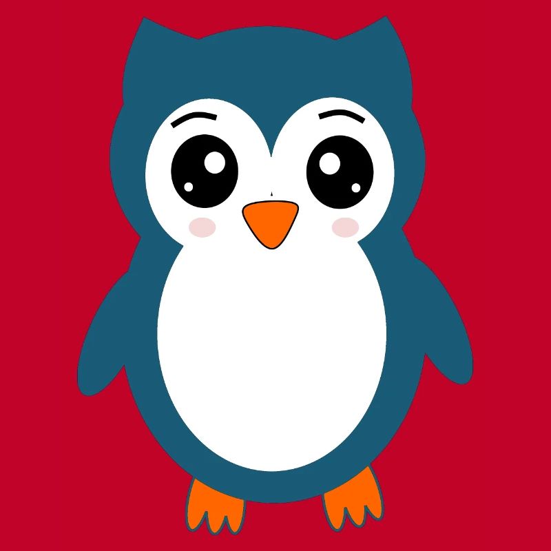 Eule blaue Eule