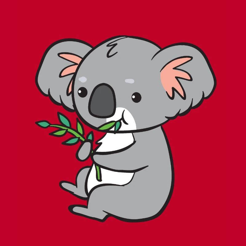 Koala - isst Eukalyptus