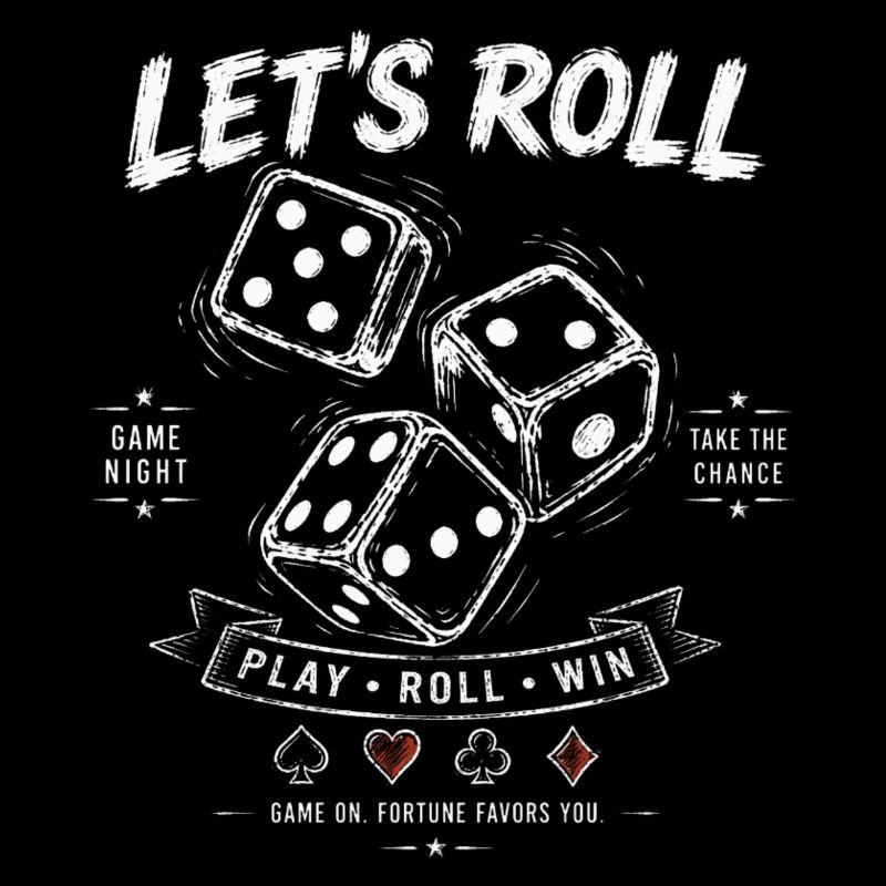 Let's Roll Dice – Spieleabend Geschenkidee