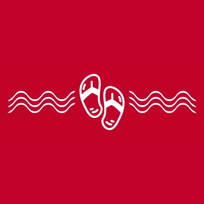 flip flops symbol wave