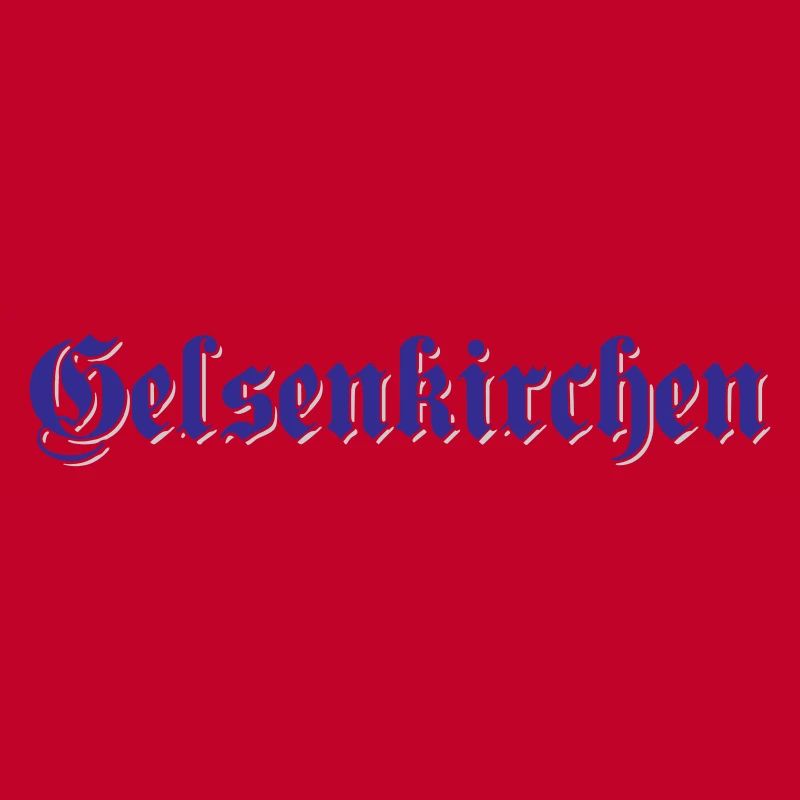 Gelsenkirchen Text | Colors changeable