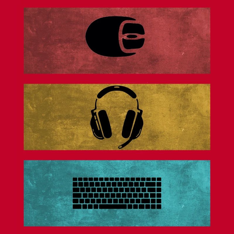 Basic Gamer Setup Programer Headset Souris Clavier
