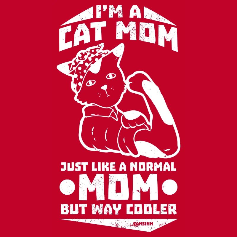 meilleur chat maman chat dame propriétaire de chat Geschen