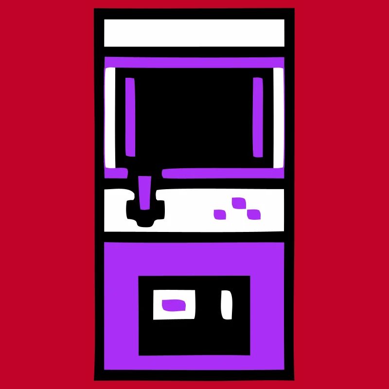 Joueur nostalgique d’arcade automate