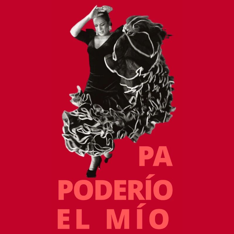 Lola Flores _ Pa poderio, el mio - rot - schwarz