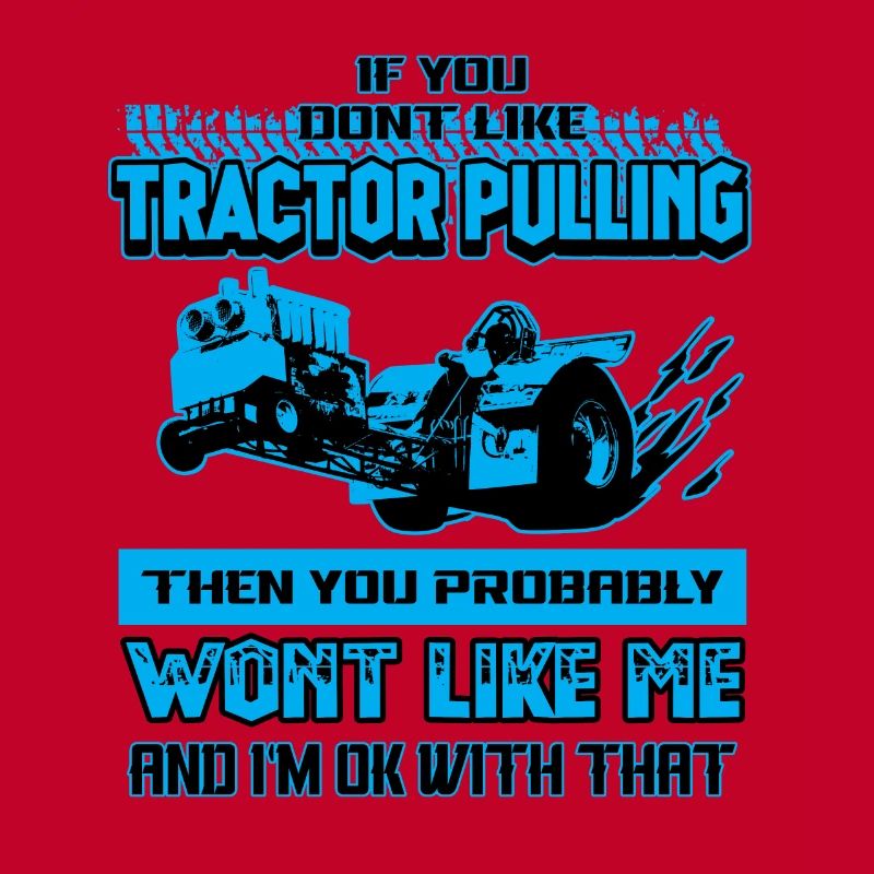 Tractor Pulling Power Full Pull Motorsport Gift
