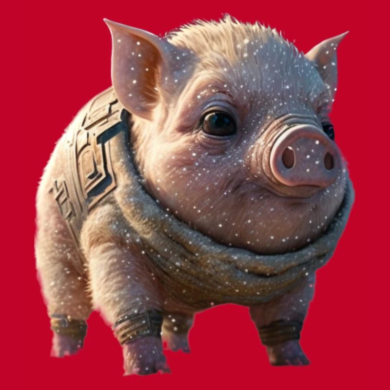 Cochon de l’espace doux