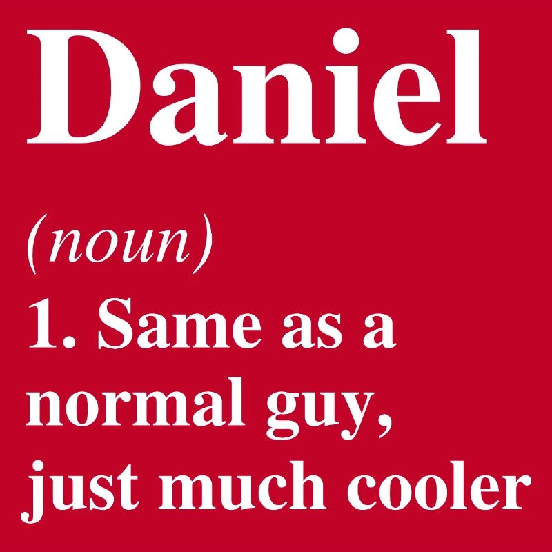 Daniel Définition Cool Nom Dire Cadeau