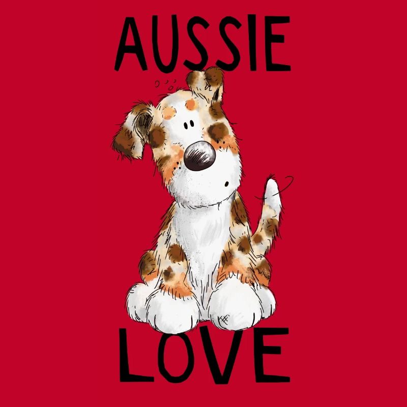 I Love Aussie - Australian Shepherd - Geschenk