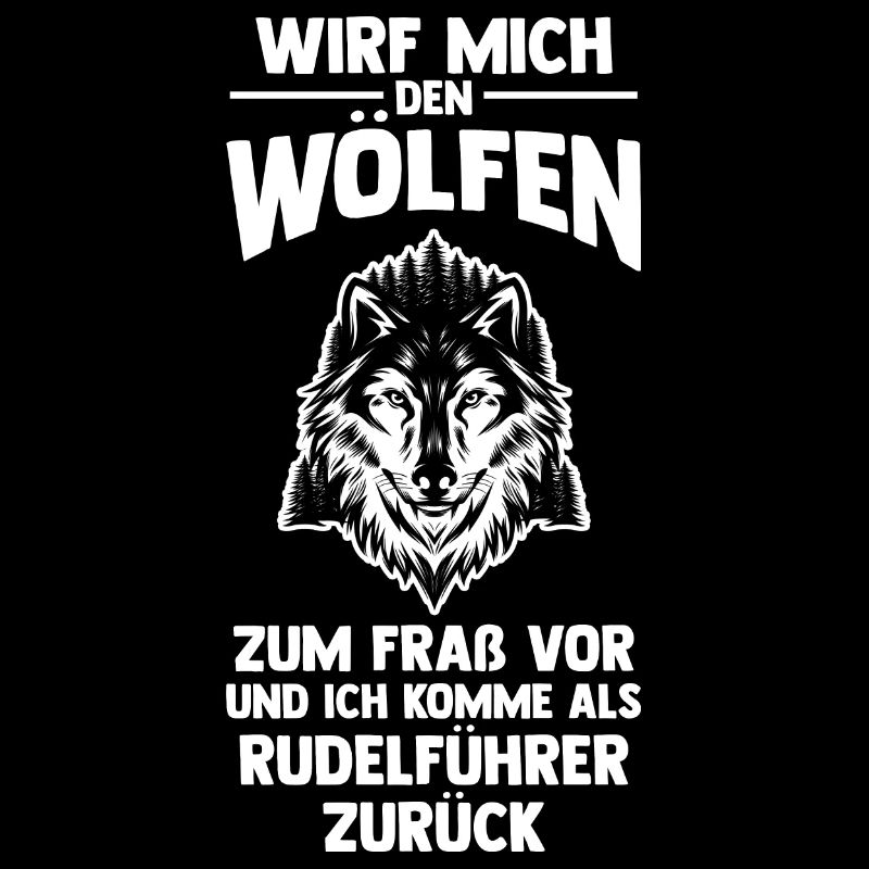 Tier Waldtier Wolf