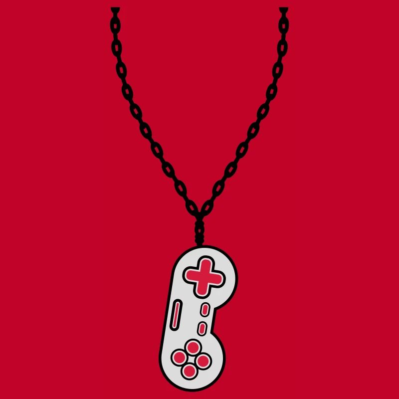 Halskette Schmuck alter Controller
