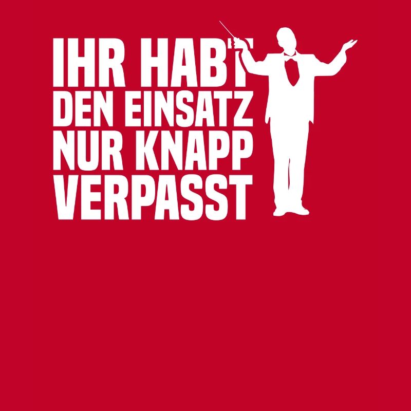 Knapp verpasst Dirigent Chorleiter Dirigenten