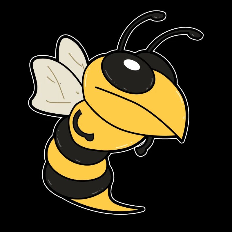 Frelon de dessin animé